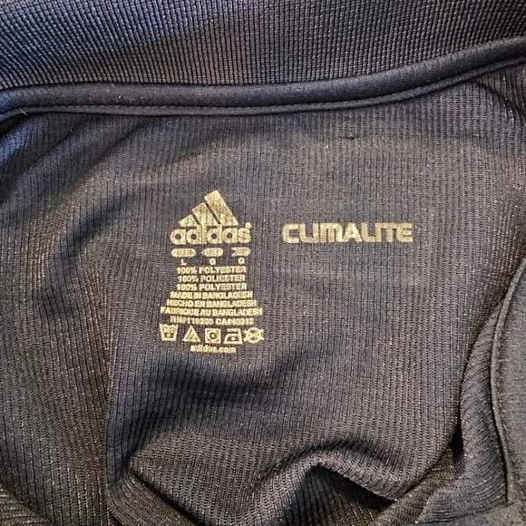 Adidas ClimaLite Michigan Wolverines Polo Shirt Mens Athletic Apparel - Picture 3 of 6